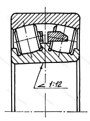 Модификация подшипника 113617 размер 85x180x60 ГПЗ-6