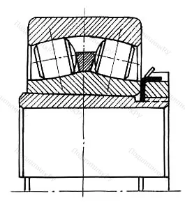 Модификация подшипника 353613Н размер 65x160x55