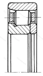Подшипник  142316 размер 80x170x39