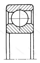 Модификация подшипника 710309А размер 45x100x25 от производителя  ГПЗ-23