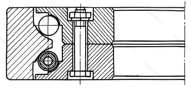 Модификация подшипника 13589/1600 размер 1600x2060x200 ГПЗ-1