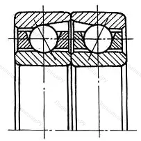 Модификация подшипника 366309К12 