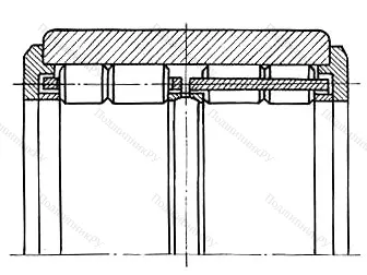 Модификация подшипника 6-472813ХУ3 размер 65x120x88
