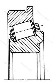 Подшипник  677/850 размер 850x970/960x36 от производителя  ГПЗ-9