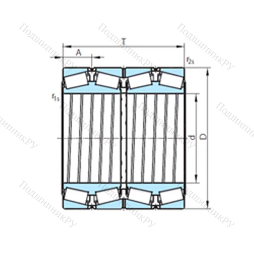Подшипник роликовый радиально-упорный PSL 611-15-1