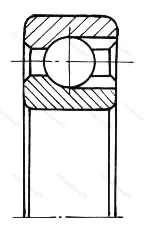 Подшипник  970711 размер 55x90x10