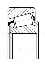 Модификация подшипника 7215К1 размер 75x130x27,25