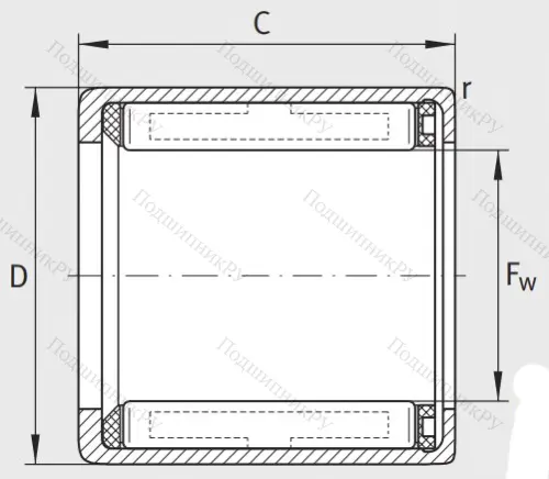 Подшипник обгонной муфты обгонная муфта HF 3520-L 564 в Брянске