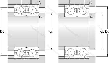 Подшипник 7017 CD/P 4AL