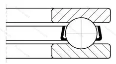 Подшипник  51101 (8101) 