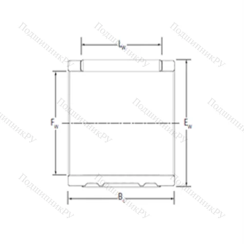 Подшипник игольчатый радиальный RE 202523L 1