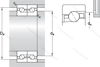 Подшипник BTM 170 AM/P 4CDB