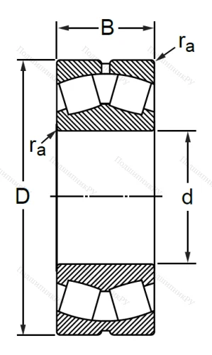 Сферический роликовый подшипник 53613 АН (22313 CW 33) в Брянске