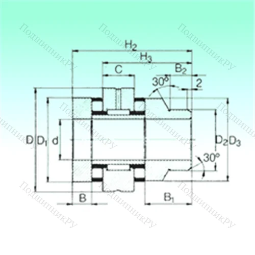 Подшипник комбинированный ZARN 45105 L TN