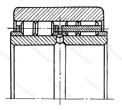 Конический роликовый подшипник 2007111 (32011) 4PF2RHDQMP от производителя  ГПЗ-10