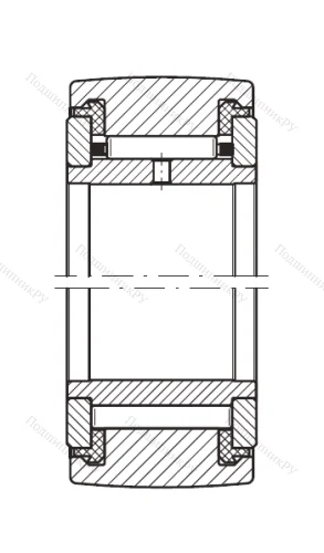 Игольчатый подшипник NATR 12 PP A от производителя  INA