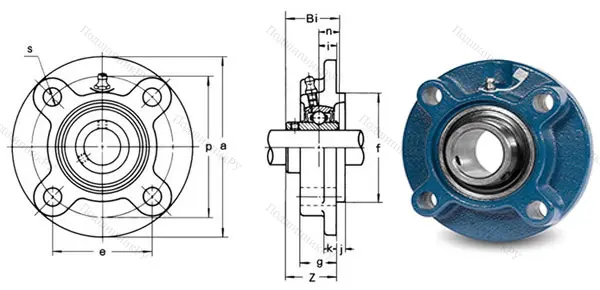 Подшипниковый узел UCFC 210