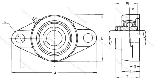 Подшипниковый узел UCFL 212 в Брянске