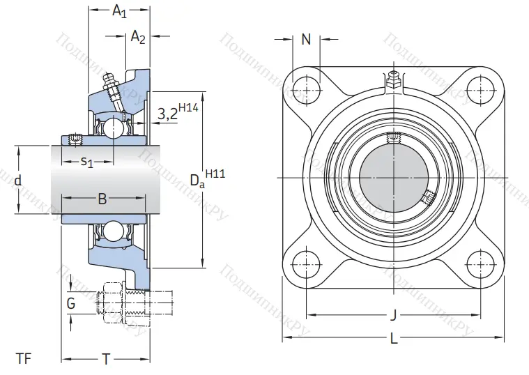Подшипниковый узел