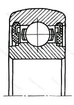 Модификация подшипника 580508АК размер 40x80x23