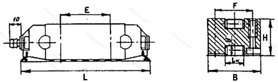 Подшипник  ЛОК-19Т 