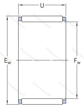 Подшипник K 12x16x13 TN в Брянске