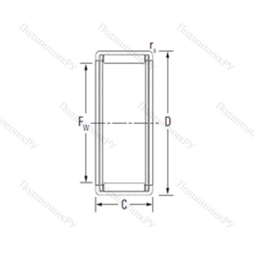 Подшипник игольчатый радиальный F-223719