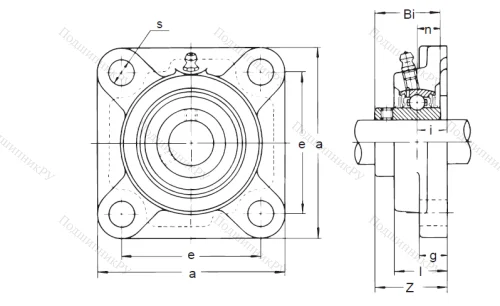 Подшипниковый узел UCF 207 в Брянске