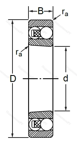 Двухрядный шариковый подшипник 1315 K в Брянске