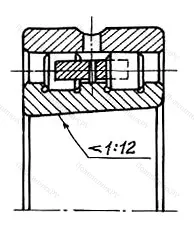 Подшипник  31821/500 (NN 30/500K) 