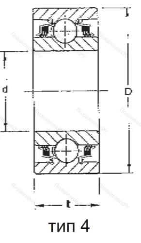 Радиальный шариковый подшипник W 211 PP 3 FBJ в Брянске