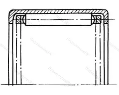 Модификация подшипника ск202625Е размер 20x26x25