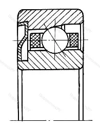 Модификация подшипника 4-606019Е 