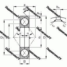 Подшипник QJ 324-N 2-MPA
