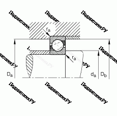 Подшипник 7326-B-TVP